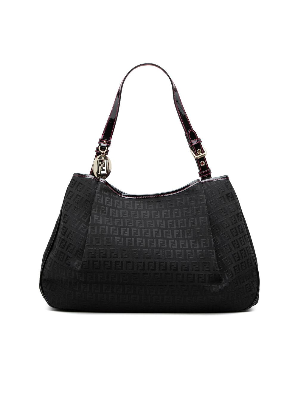 Fendi Zucchino Canvas Shoulder Bag Pre- #343391F77B